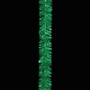 3" Fine H-Cut PVC - Green - Unbranched Garland