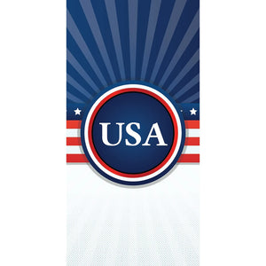 USA-026 USA Patriotic Pole Banner