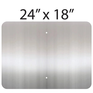24"x18" Aluminum Sign Blank