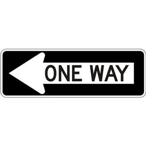 One Way in Left Arrow