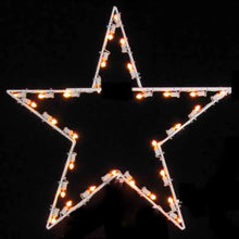 Load image into Gallery viewer, 24&quot; Five Point Star Tree Topper