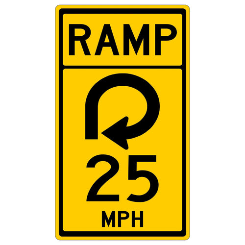 Ramp Advisory Curve Speed