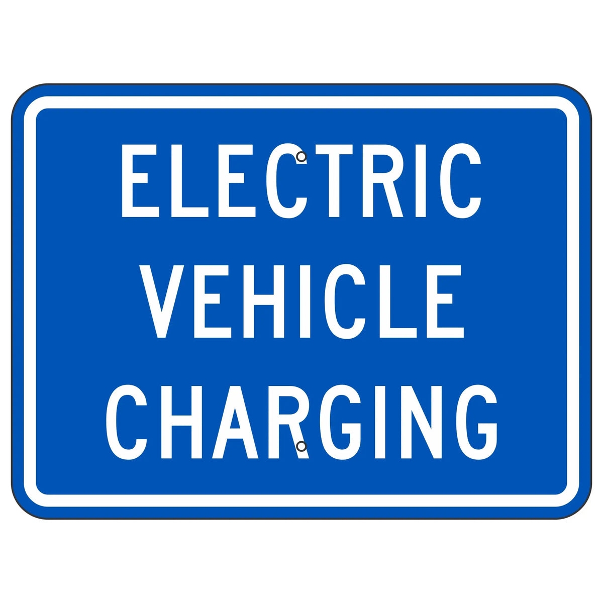 D911BP Electronic Vehicle Charging Sign Evangeline Specialties