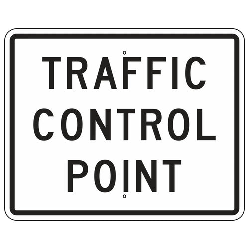 EM-3 Traffic Control Point Sign 30