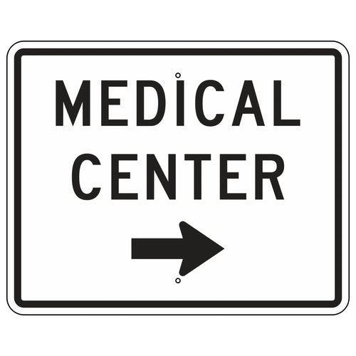 EM-6A Medical Center Sign 30