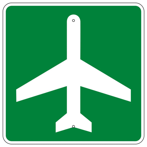 I-5 Airport Sign