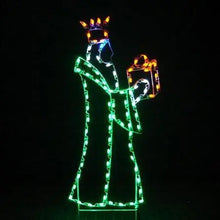 Load image into Gallery viewer, 6&#39; Wiseman with Box Yard Decoration