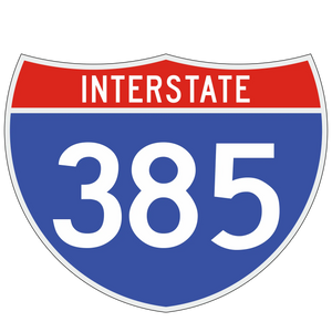 M1-1 Interstate Route Sign (3 Digits)