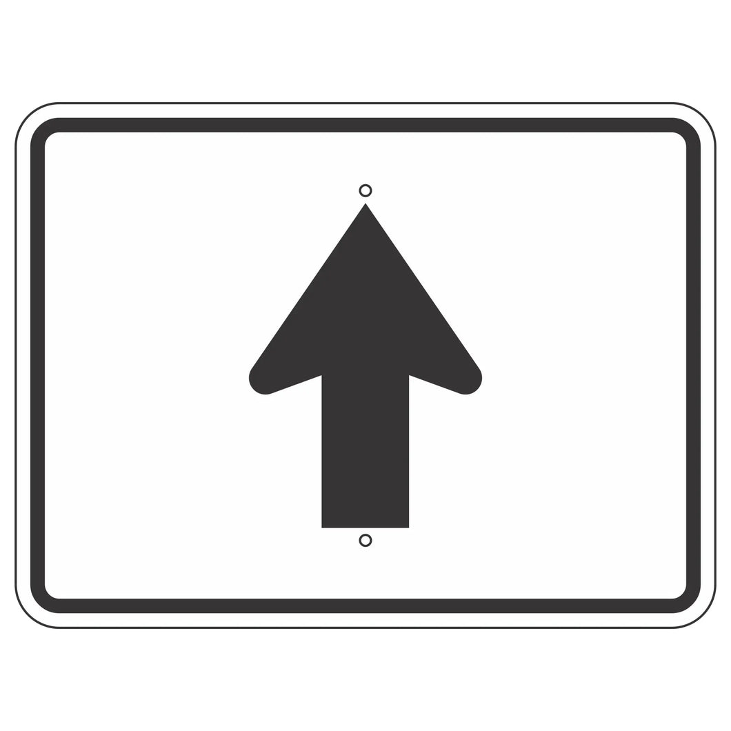M6-3 Directional Up Arrow Sign
