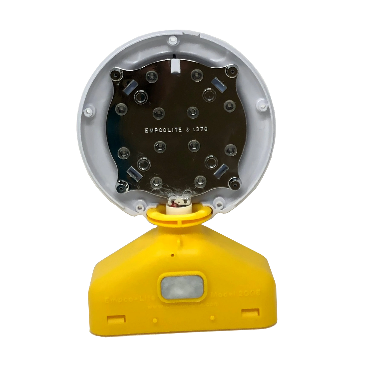 2123LW LED Type B Barricade Light Red Lens Evangeline Specialties