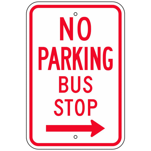 R7-7R No Parking Bus Stop Sign