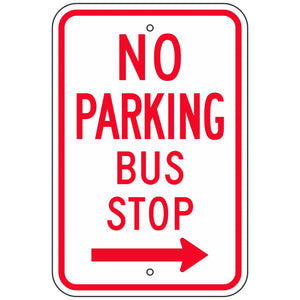 R7-7R No Parking Bus Stop Sign
