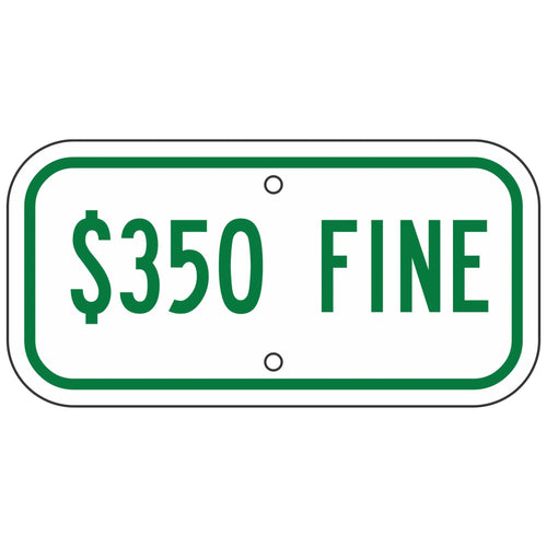 R7-8FG350 $350 Fine Sign 12