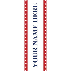 USA-010 USA Patriotic Pole Banner