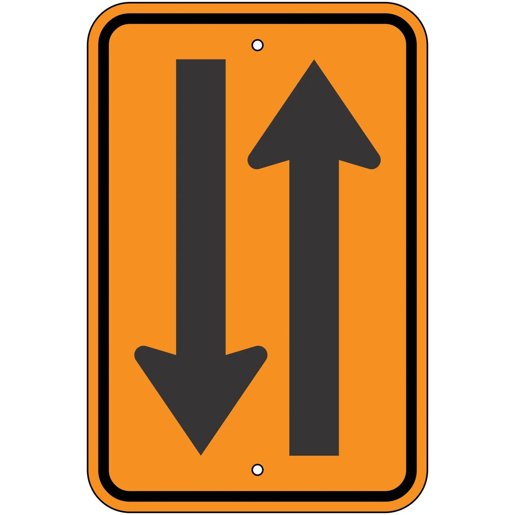 W6-4 Two-Way Traffic Sign
