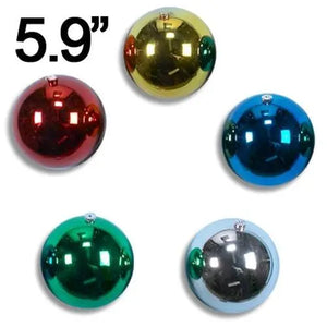 5.9" Plastic Balls, Multi