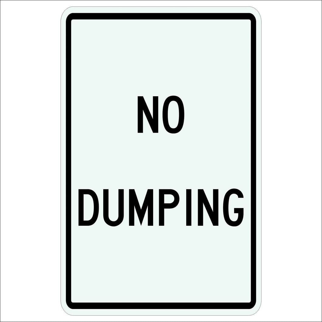 No Dumping