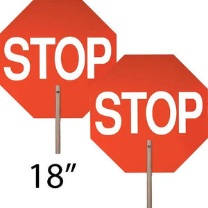 Hand Paddle - Stop/Stop 18"