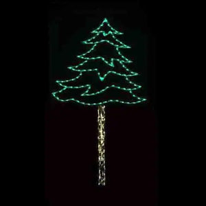 16' Pine Tree - Pole Mount Decoration