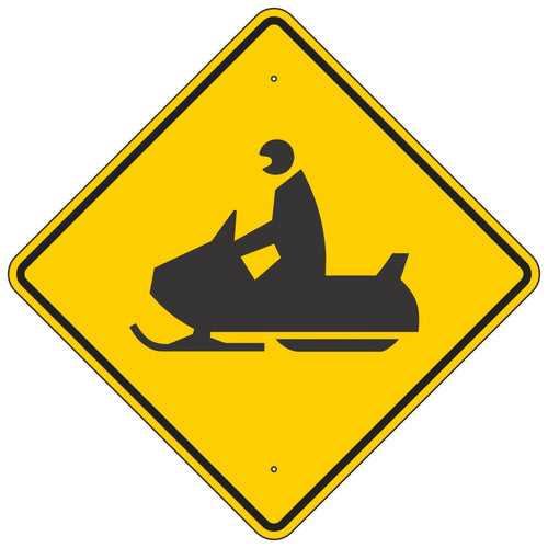 W11-6 Snowmobile Sign