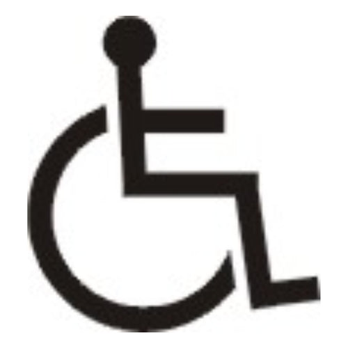 271 - Handicap Symbol Stencil - 84