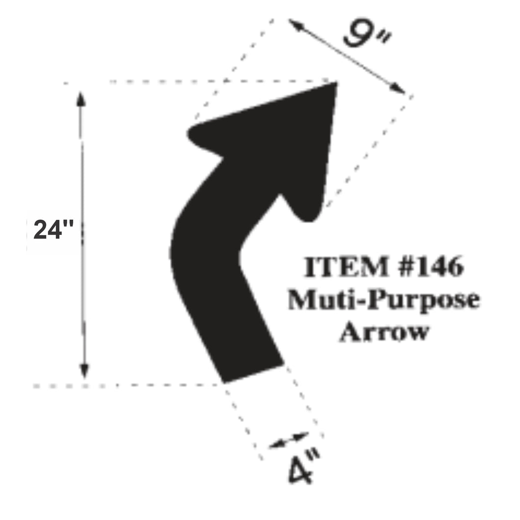 146-Multi Purpose Arrow (Curved 24