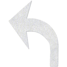 Load image into Gallery viewer, 3545-125 Mills Preformed Thermoplastic Symbol - Turn Arrow Standard Left - 8&#39; x 6&#39;1&quot;