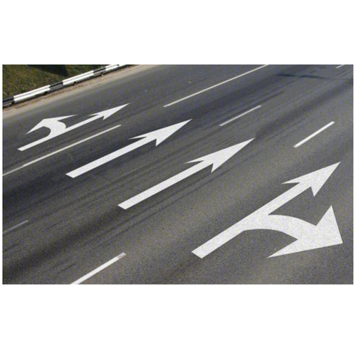 3554-125 Mills Preformed Thermoplastic Symbol - Combo Arrow Standard Right- 12'9