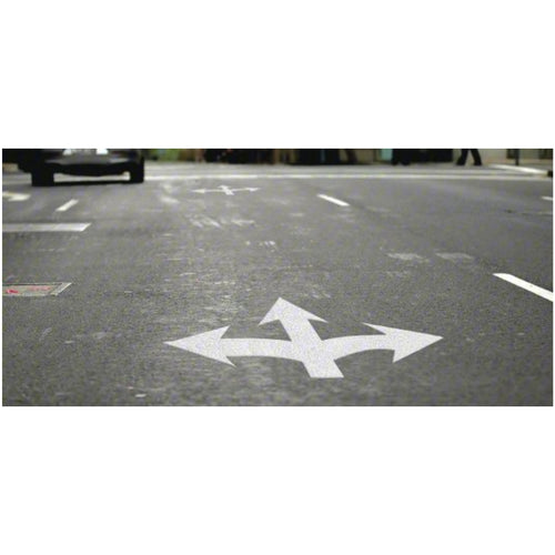 3555-125 Mills Preformed Thermoplastic Symbol - Combo Arrow (Straight, Left & Right)- 13'2