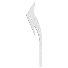 Load image into Gallery viewer, 3557-125 Mills Preformed Thermoplastic Symbol - Turn Arrow Elongated Left- 12&#39; x 3&#39;