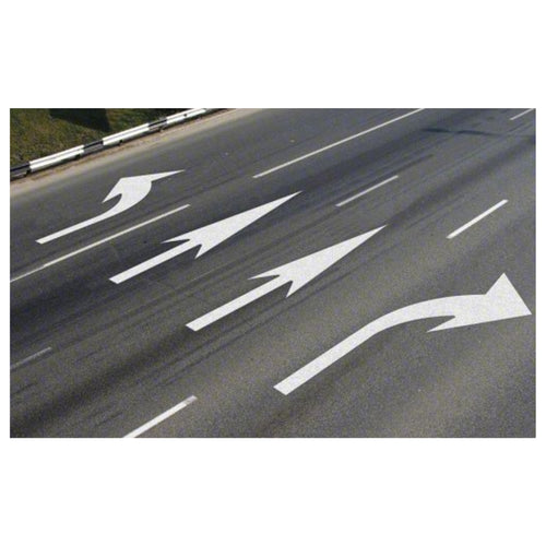 3558-125 Mills Preformed Thermoplastic Symbol - Turn Arrow Elongated Right- 12' x 3'