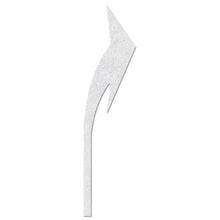 Load image into Gallery viewer, 3558-125 Mills Preformed Thermoplastic Symbol - Turn Arrow Elongated Right- 12&#39; x 3&#39;