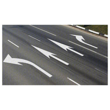 Load image into Gallery viewer, 3559-125 Mills Preformed Thermoplastic Symbol - Straight Arrow Elongated- 12&#39; x 1&#39;8&quot;