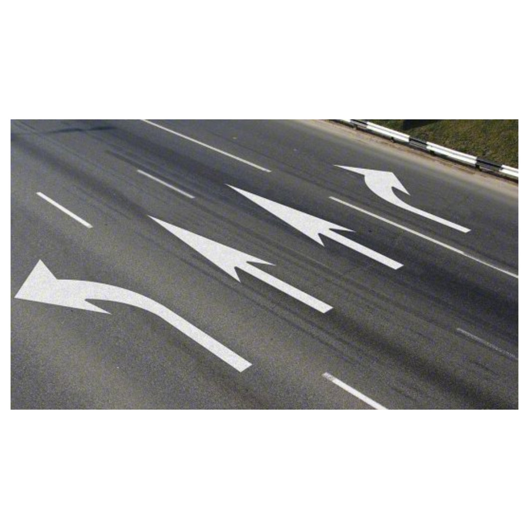 3559-125 Mills Preformed Thermoplastic Symbol - Straight Arrow Elongated- 12' x 1'8