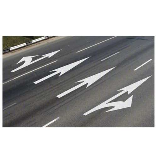 3562-125 Mills Preformed Thermoplastic Symbol - Combo Arrow Elongated Right- 20' x 3'7