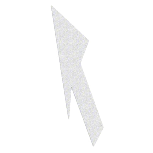 3564-125 Mills Preformed Thermoplastic Symbol - Lane Drop Arrow Left (Points To The Left)- 18' x 5'6