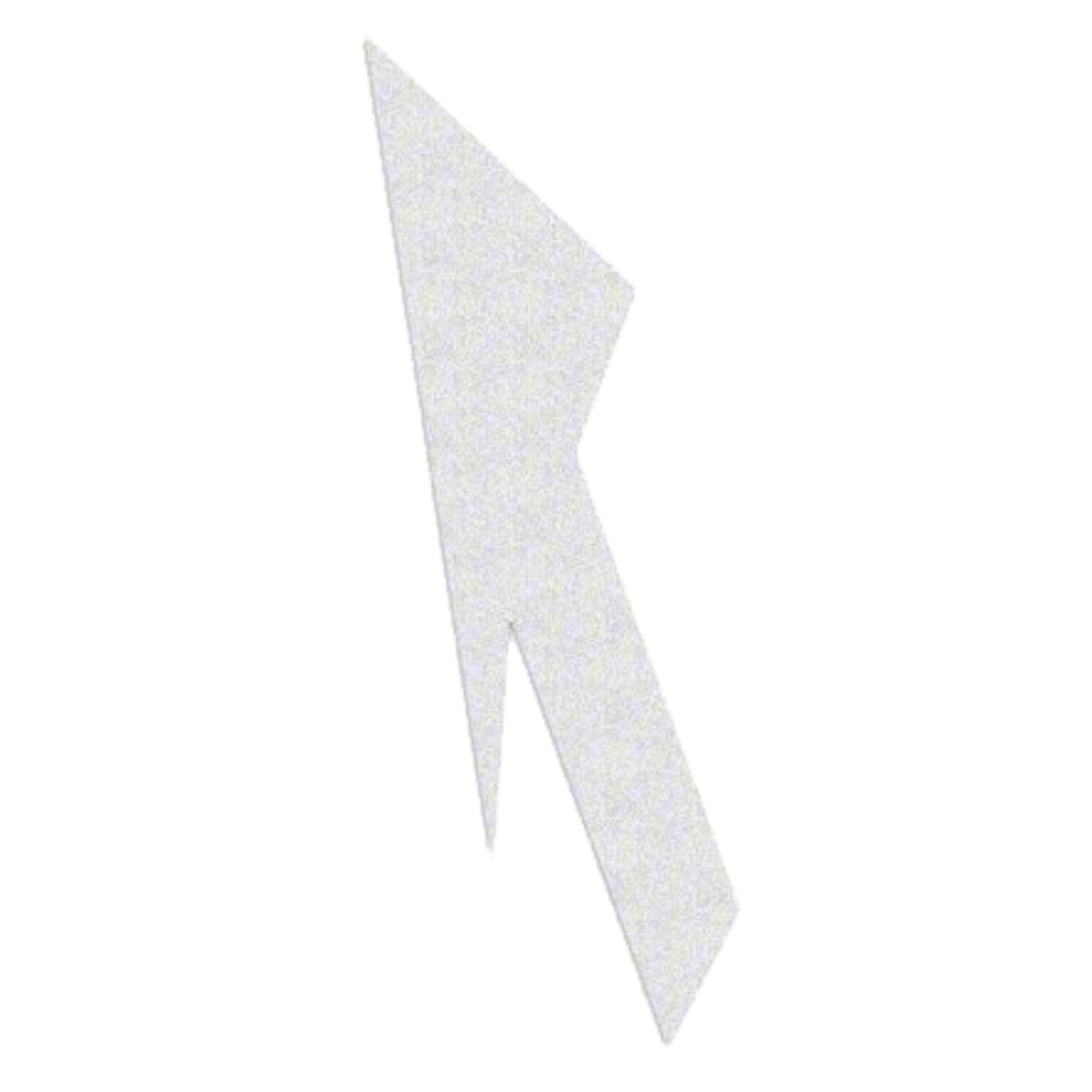 3564-125 Mills Preformed Thermoplastic Symbol - Lane Drop Arrow Left (Points To The Left)- 18' x 5'6