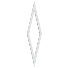 Load image into Gallery viewer, 3566-125 Mills Preformed Thermoplastic Symbol - Diamond Lane Symbol- 13&#39;1&quot; x 3&#39;3&quot;
