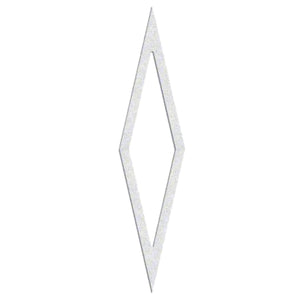 3566-125 Mills Preformed Thermoplastic Symbol - Diamond Lane Symbol- 13'1" x 3'3"