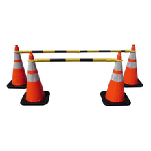 Load image into Gallery viewer, 4&#39;-7&#39; Telescoping Cone Bar - Orange