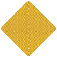 Load image into Gallery viewer, 24&quot;x24&quot; Aluminum Reflective Sign Blank (Diamond Orientation)