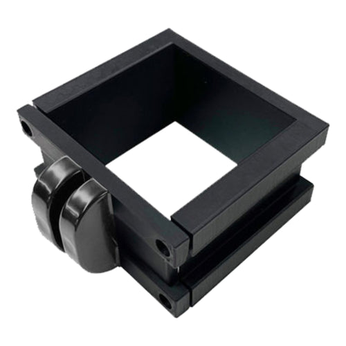 Collar Clamp-Semi Gloss Powder Painted Sign Panel Bracket for 2