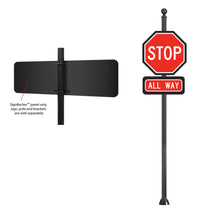 Load image into Gallery viewer, Horizontal- Oversized Aluminum Traffic Sign Backer