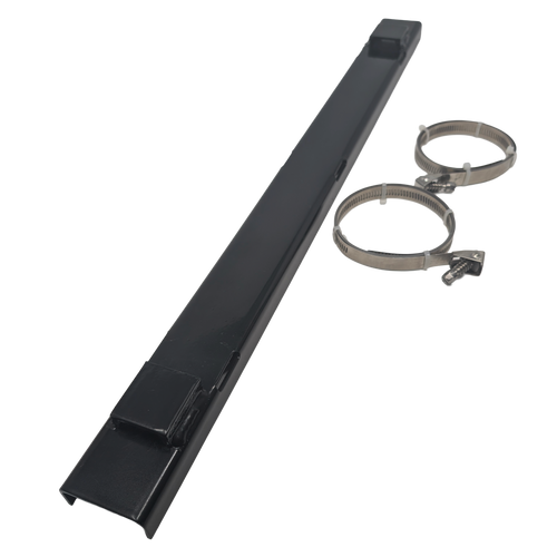 Faceplate Bracket for Pole Mounted Christmas Decorations