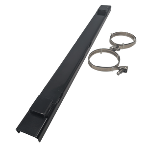 Faceplate Bracket for Pole Mounted Christmas Decorations