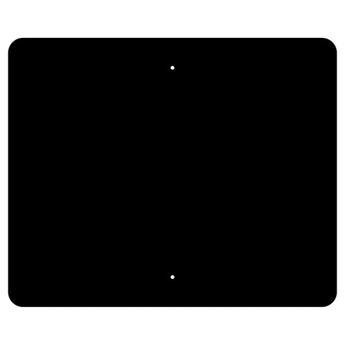 Horizontal- Oversized Aluminum Traffic Sign Backer