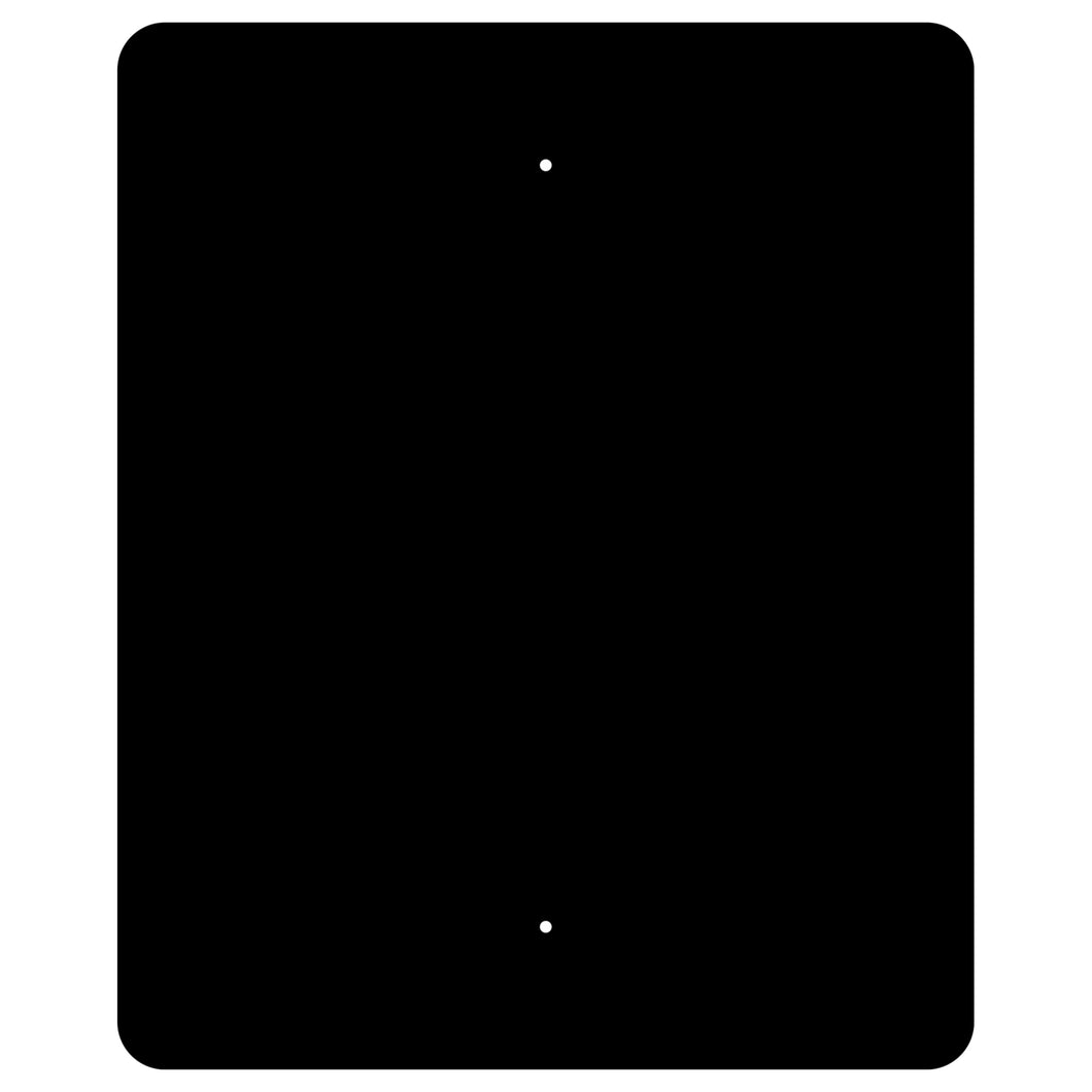 Vertical- Oversized Aluminum Traffic Sign Backer