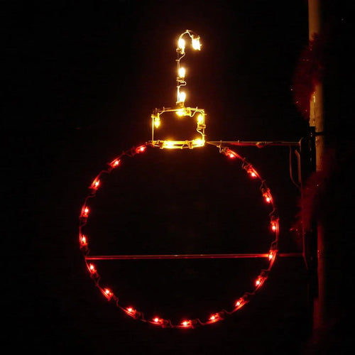 4' Round Ornament - Pole Mount Decoration