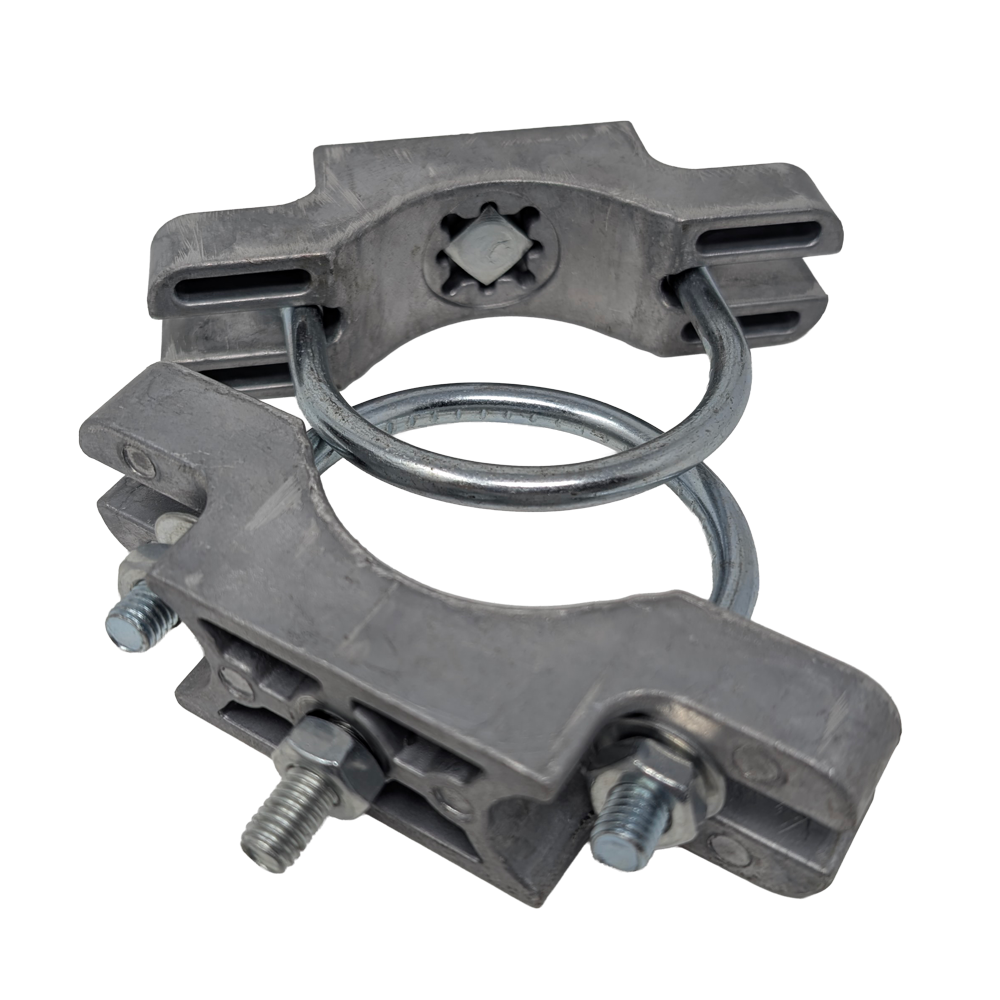 U-Bolt Bracket Set for 2 ⅜