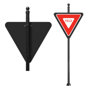 Triangle- Oversized Aluminum Traffic Sign Backer
